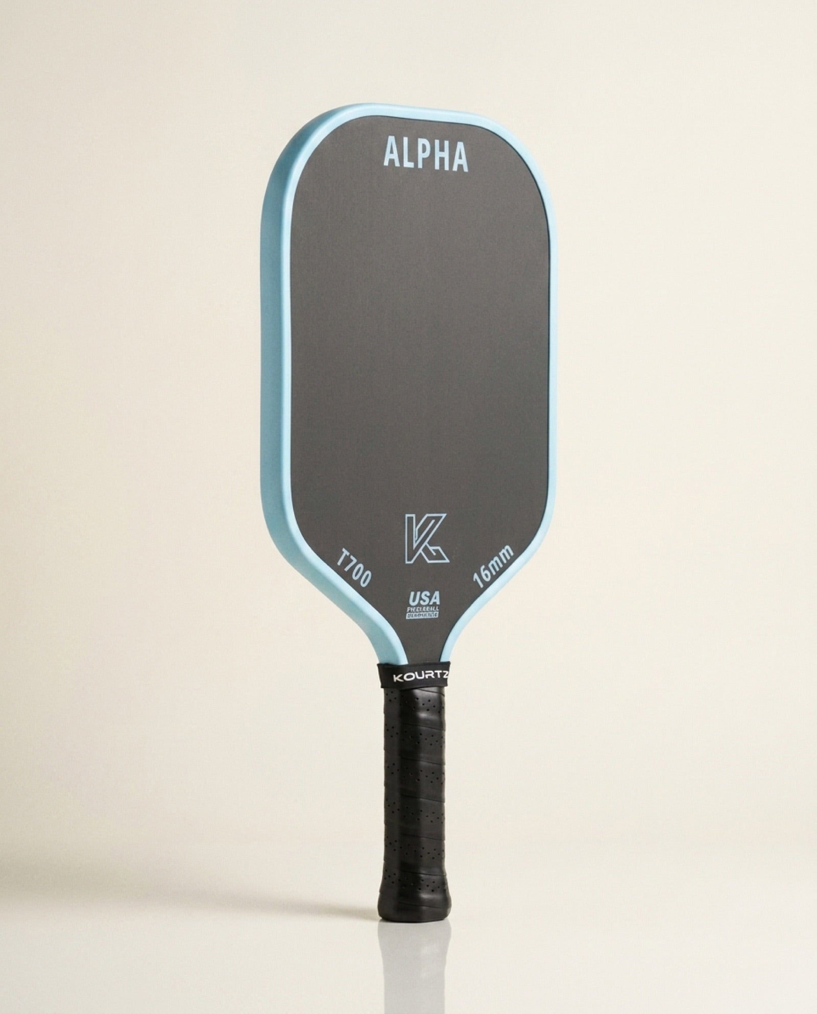 Alpha 16mm in Sky Blue at a three-quarter angle