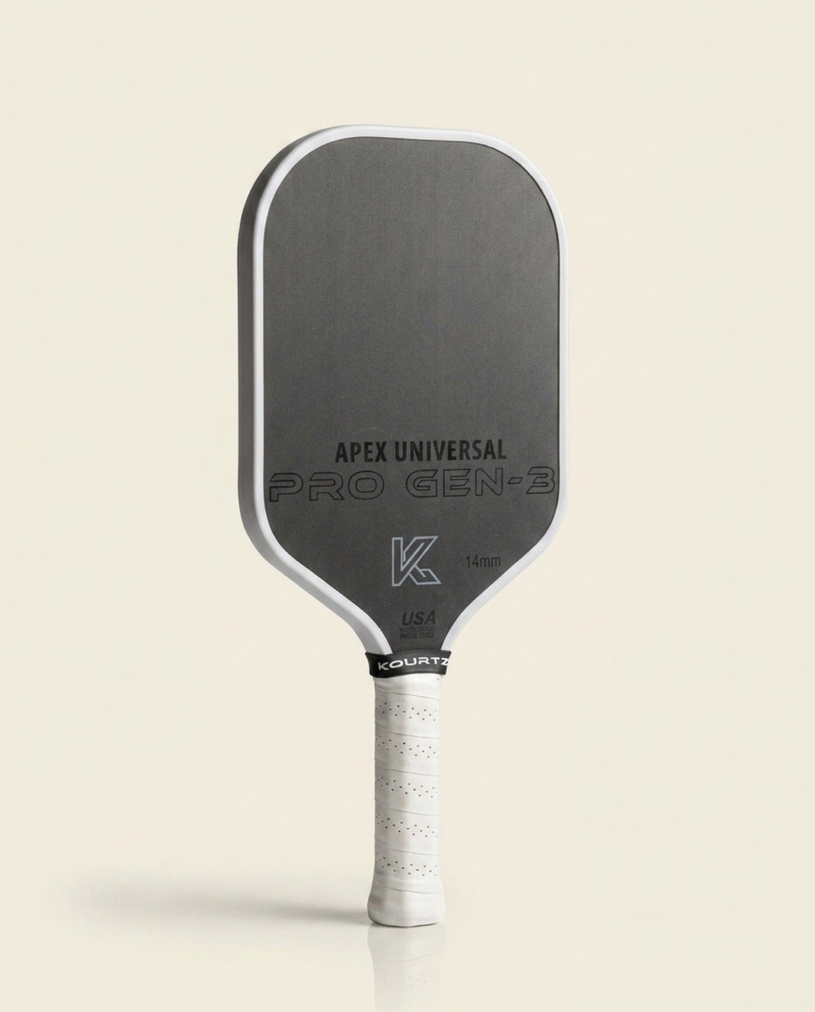 Apex Pro Gen-3 at a three-quarter angle on chalk studio backdrop